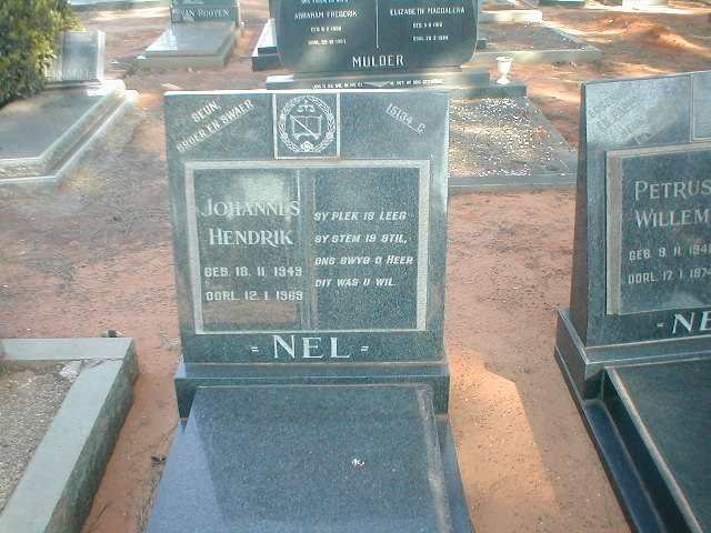 NEL Johannes Hendrik 1949-1969