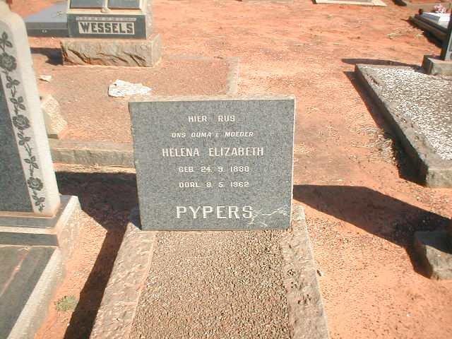 PYPERS Helena Elizabeth 1880-1962