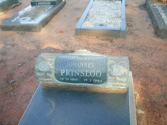 PRINSLOO Jochemus Johannes 1919-1983