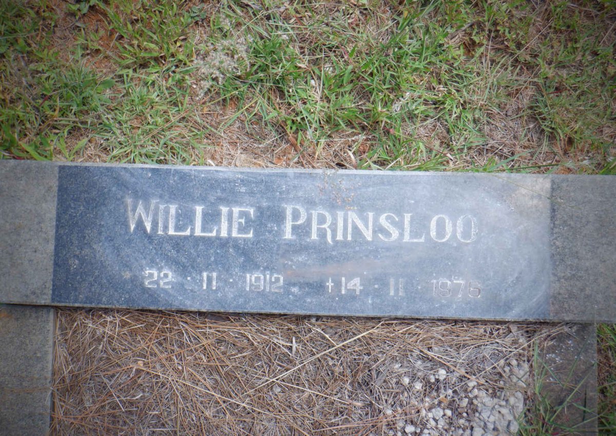 PRINSLOO Willie 1912-1976