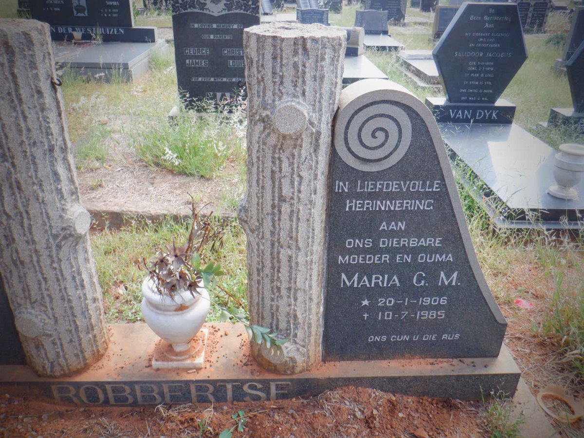 ROBBERTSE Joseph 1906-1972 &amp; Maria G.M. 1906-1985 :: ROBBERTSE Joseph 1933-2002
