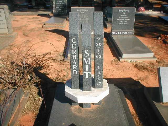 SMIT Gerhard 1963-1987