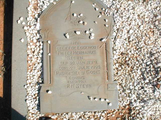 STEYN Pieter Hermanus 1879-1959