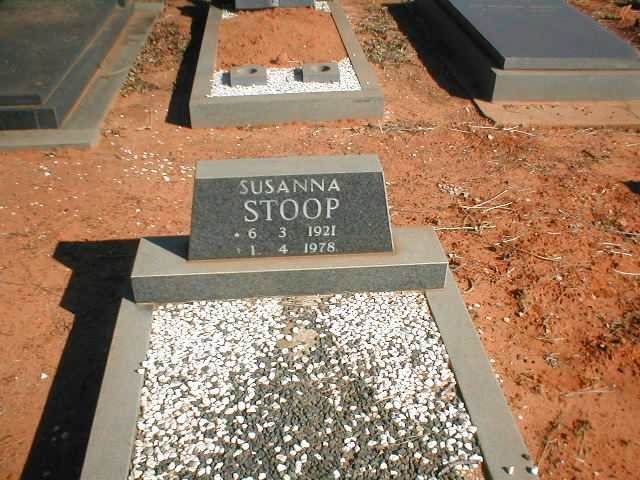 STOOP  Susanna 1921-1978
