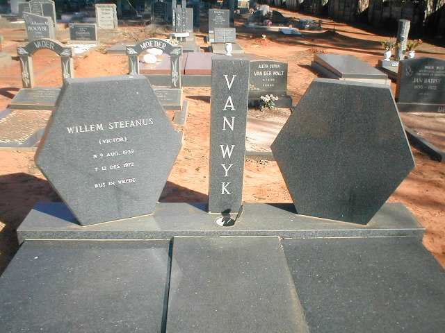 WYK Willem Stephanus, van 1939-1972