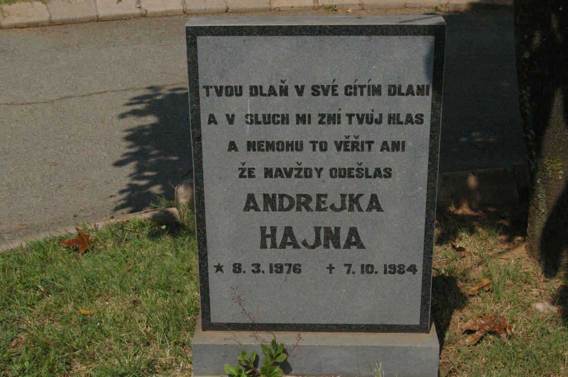 HAJNA Andrejka 1976-1984