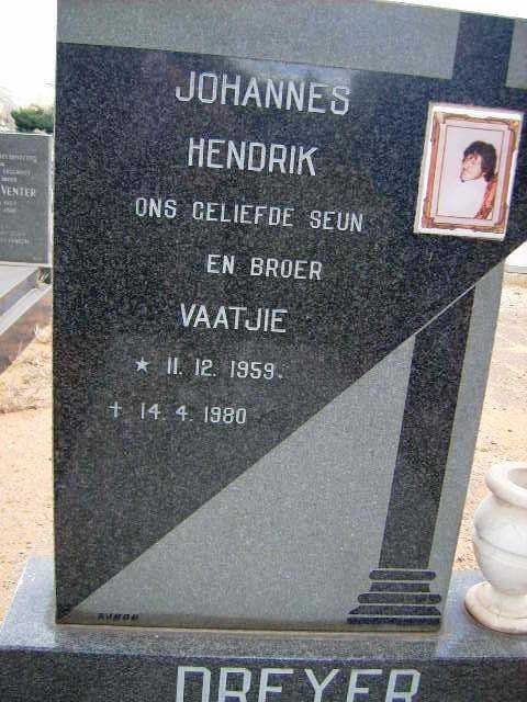 DREYER Johannes Hendrik 1959-1980