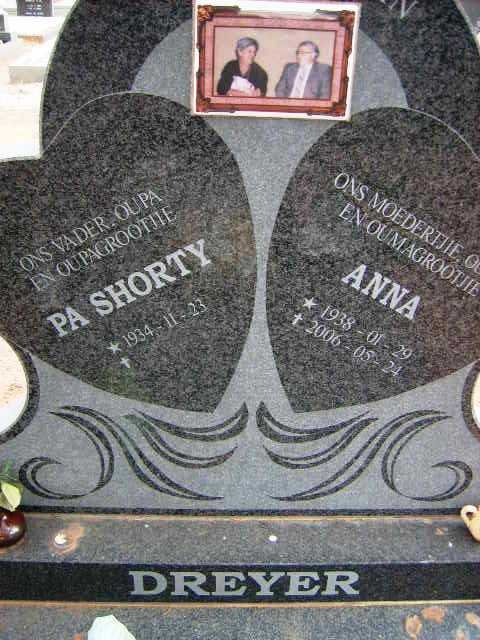 DREYER Shorty 1934- &amp; Anna 1938-2006