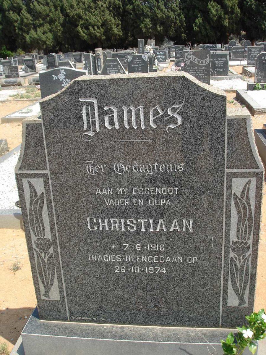 DAMES Christiaan 1916-1974