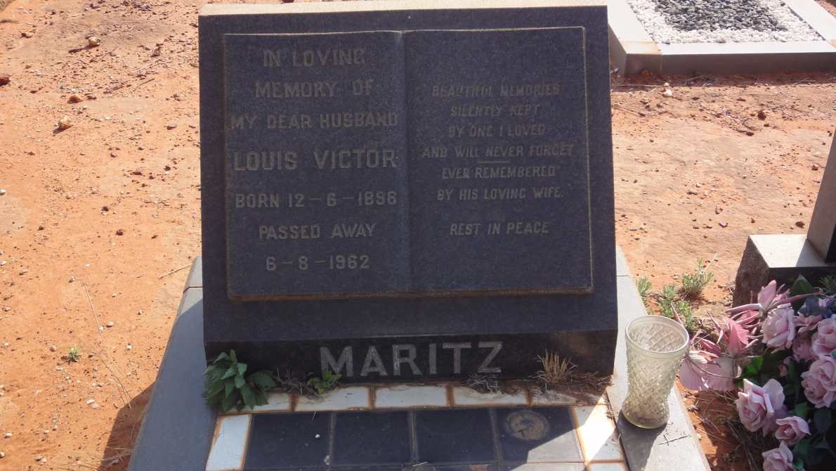 MARITZ Louis Victor 1896-1962