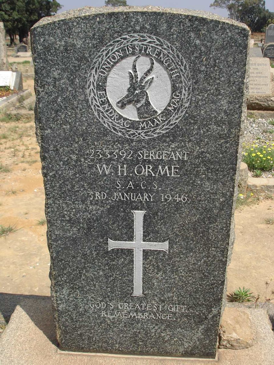 ORME W.H. -1946