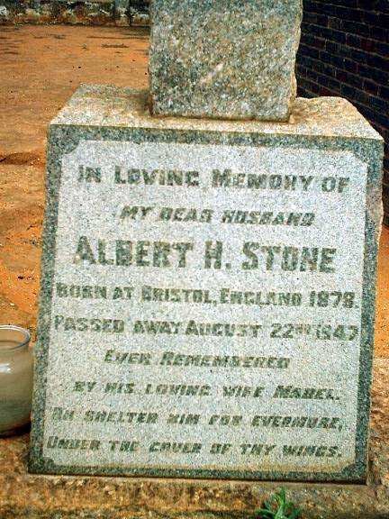 STONE Albert H. 1878-1947