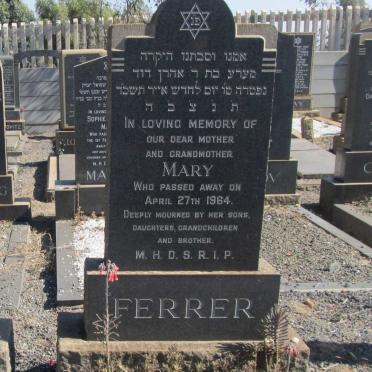 FERRER Mary -1964