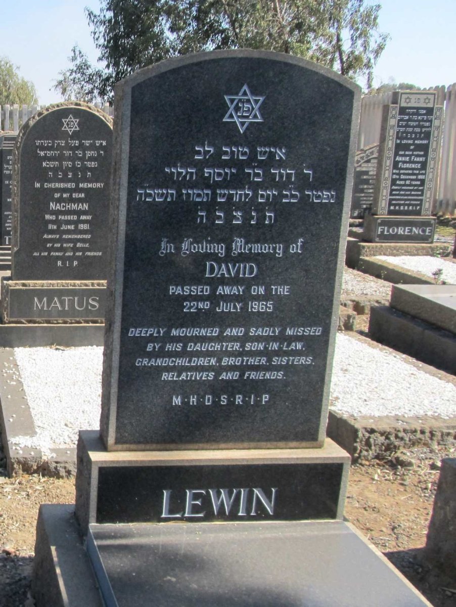 LEWIN David -1965