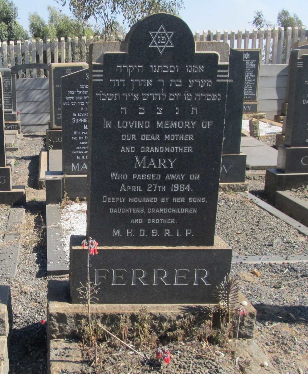 FERRER Mary -1964