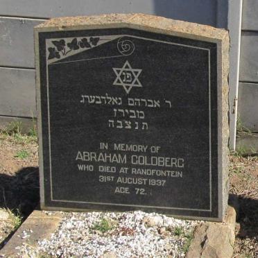 GOLDBERG Abraham -1937