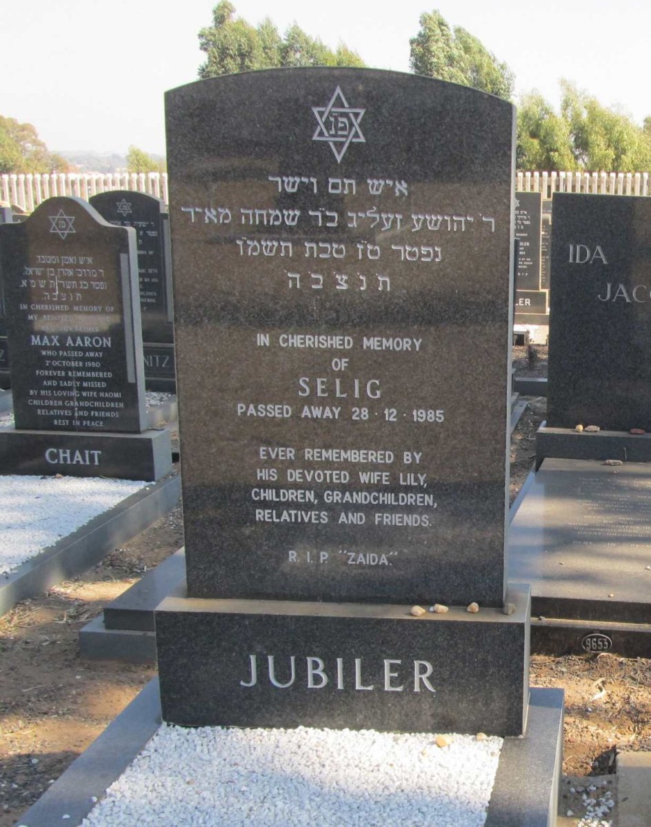 JUBILER Selig -1985