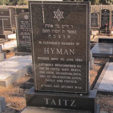 TAITZ Hyman -1990
