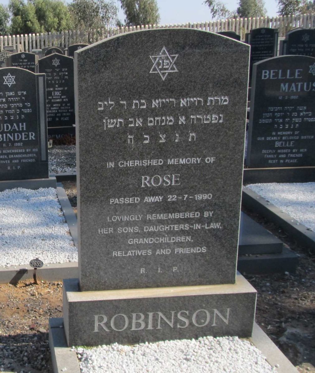 ROBINSON Rose -1990
