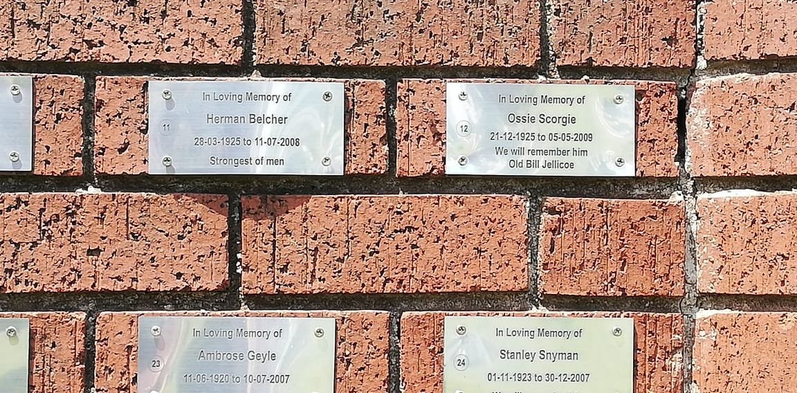 BELCHER Herman 1925-2008 :: SCORGIE Ossie 1925-2009 :: GEYLE Ambrose 1920-2007 :: SNYMAN Stanley 1923-2007