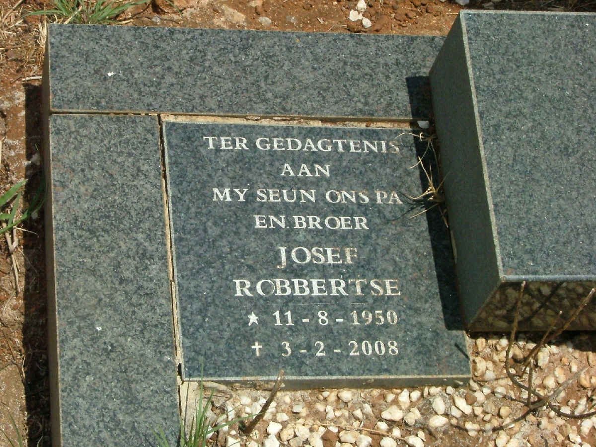 ROBBERTSE Josef 1950-2008