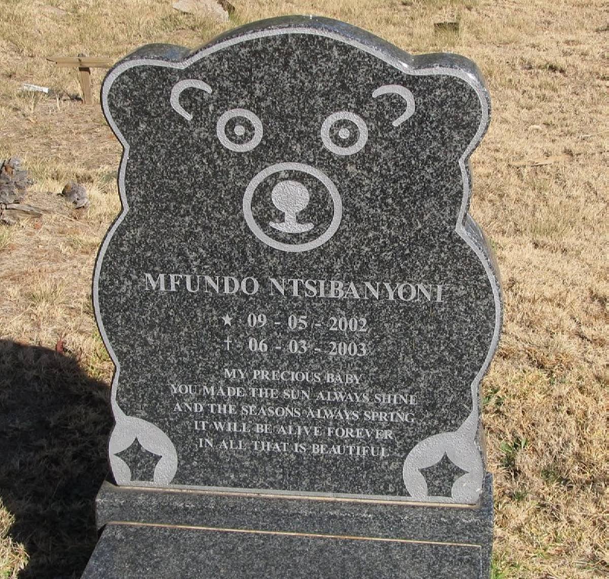 NTSIBANYONI Mfundo 2002-2003