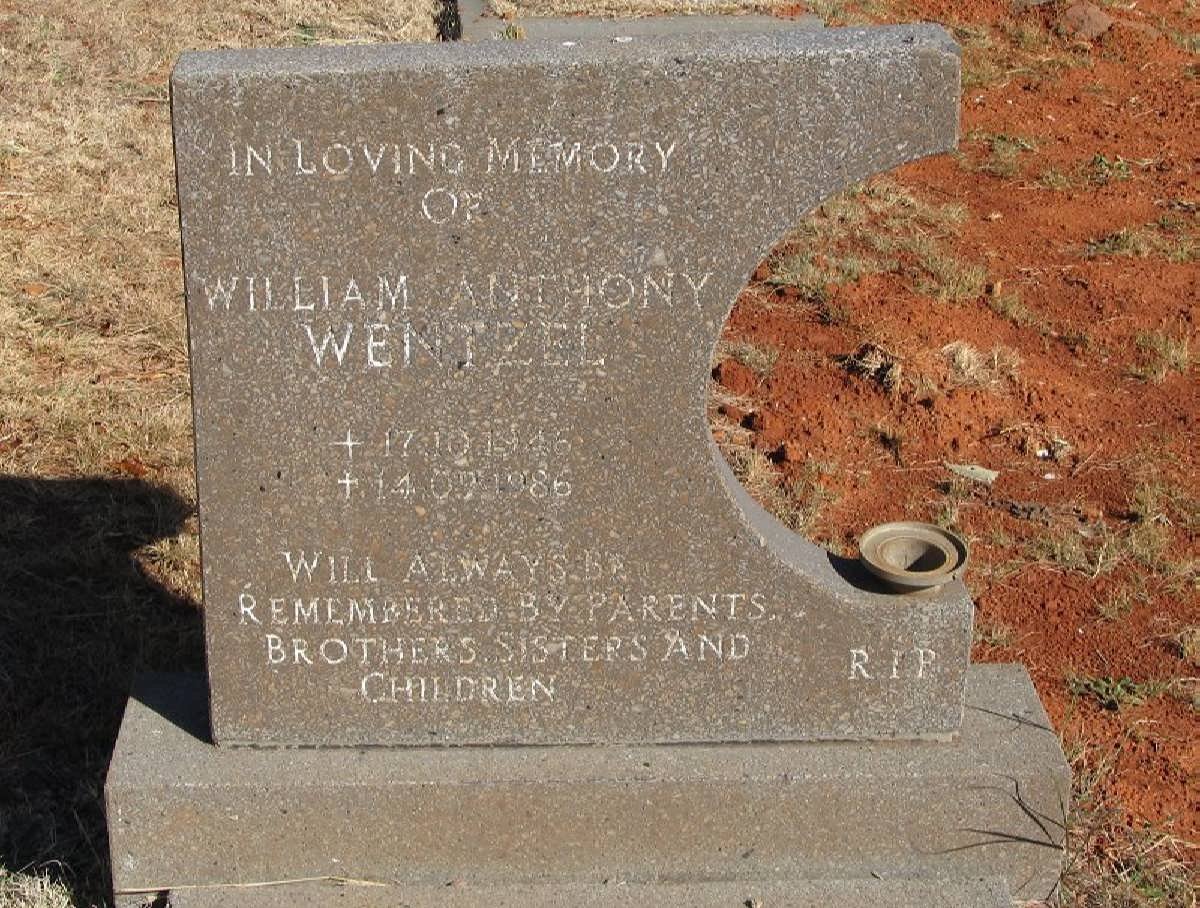 WENTZEL William Anthony -1986