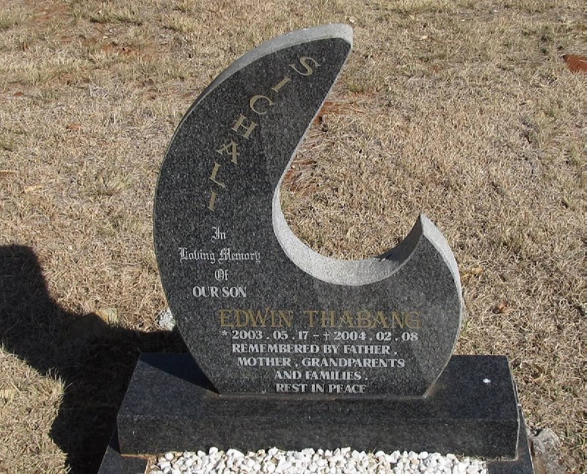 SICHALI Edwin Thabang 2003-2004