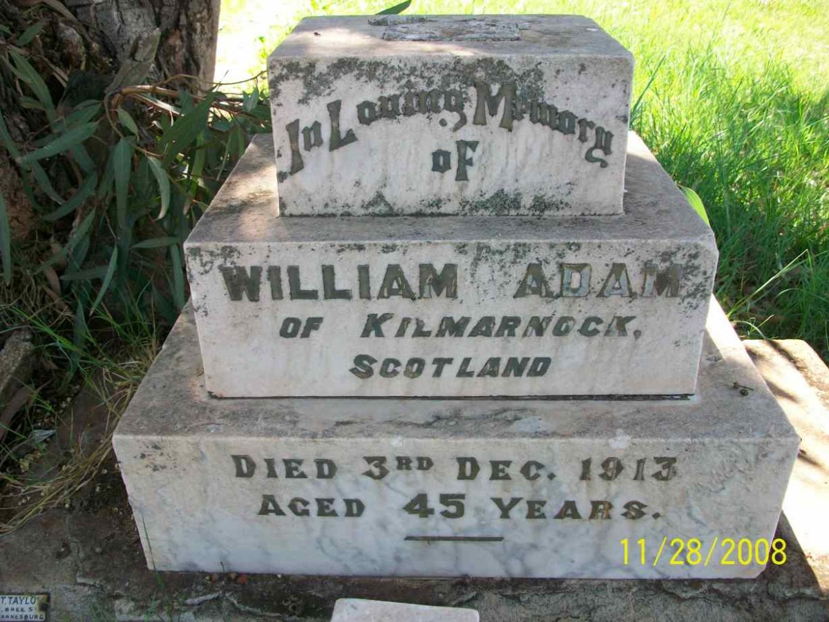ADAM William  -1913