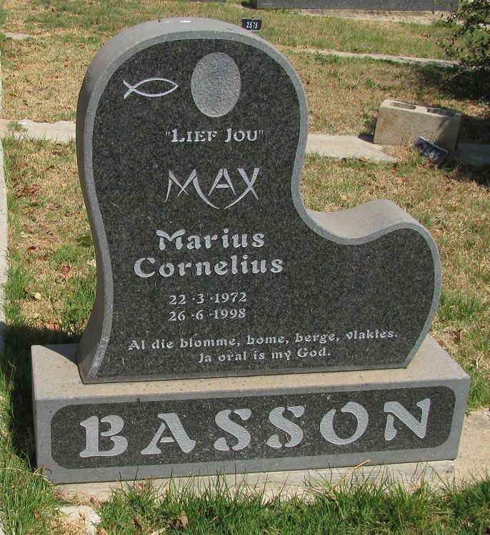 BASSON Marius Cornelius 1972-1998