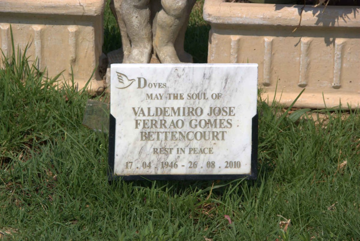 BETTENCOURT Valdemiro Jose Ferrao Gomes 1946-2010