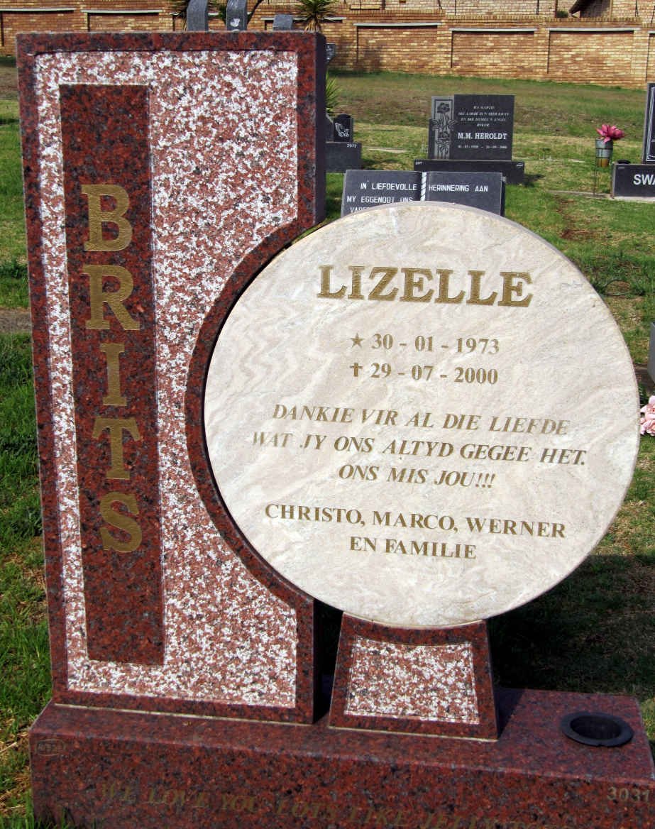 BRITS Lizelle 1973-2000