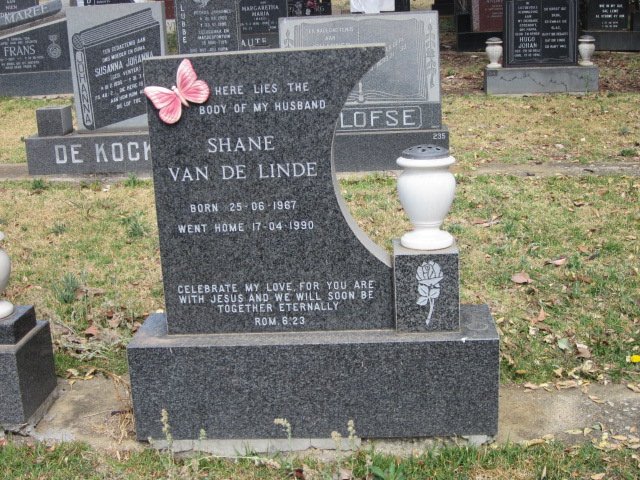 LINDE Shane, van de 1967-1990