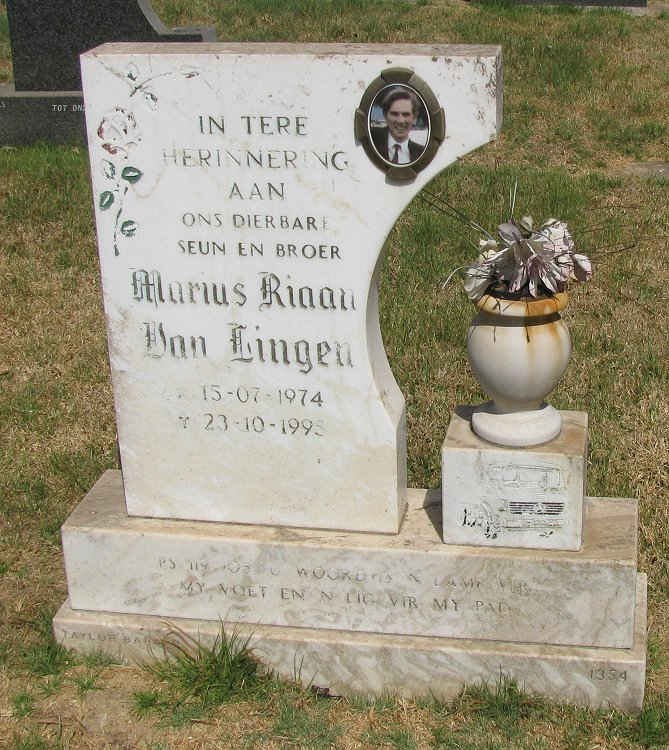 LINGEN Marius Riaan, van 1974-1995