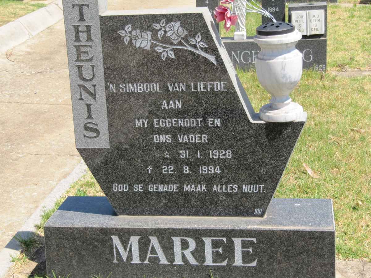 MAREE Theunis 1928-1994