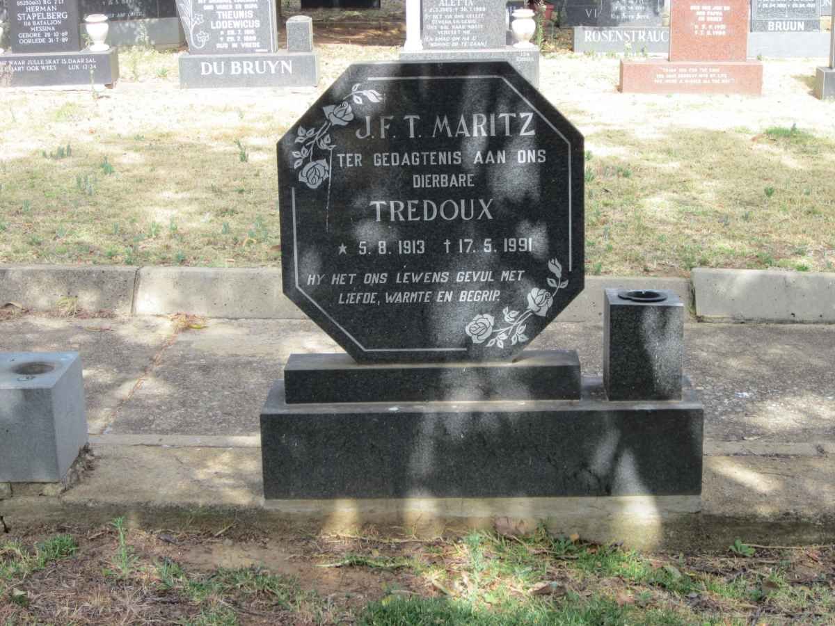 MARITZ J.F.T. 1913-1991