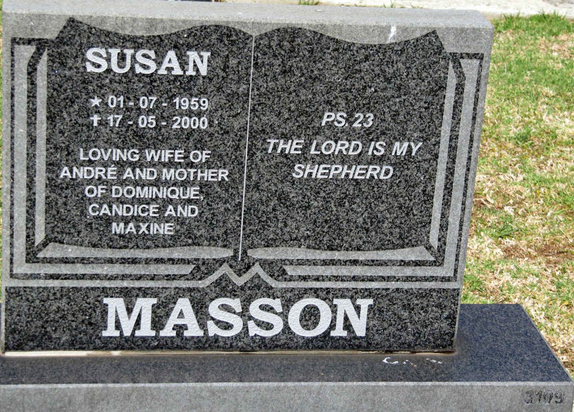MASSON Susan 1959-2000