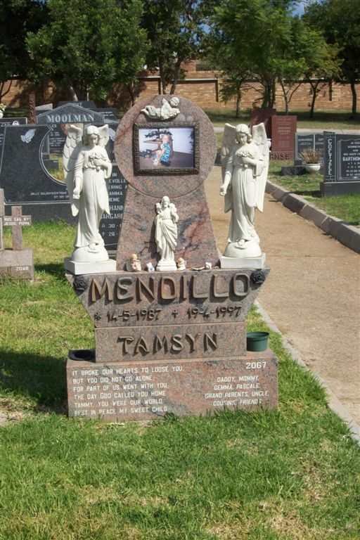 MENDILLO Tamsyn 1967-1997