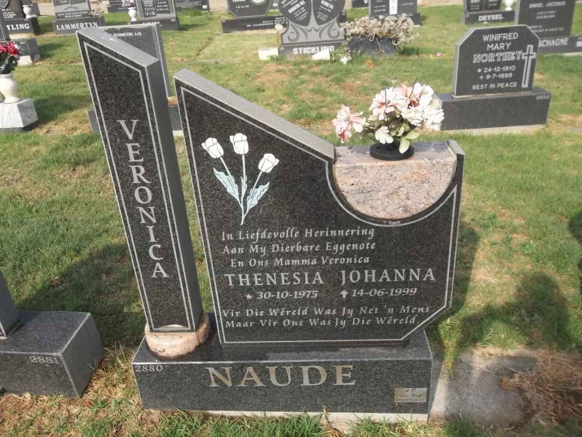 NAUDE Thenesia Johanna 1975-1999