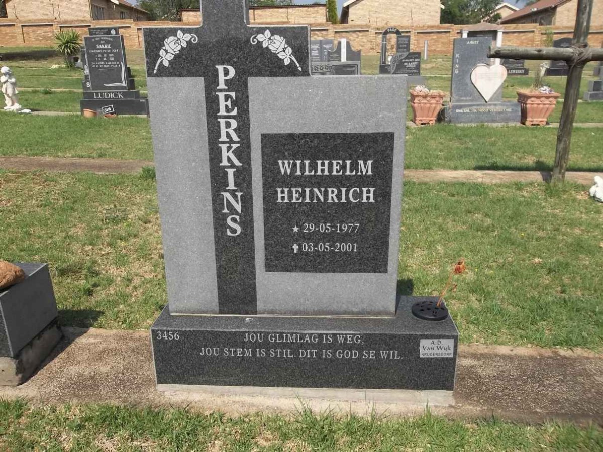 PERKINS Wilhelm Heinrich 1977-2001