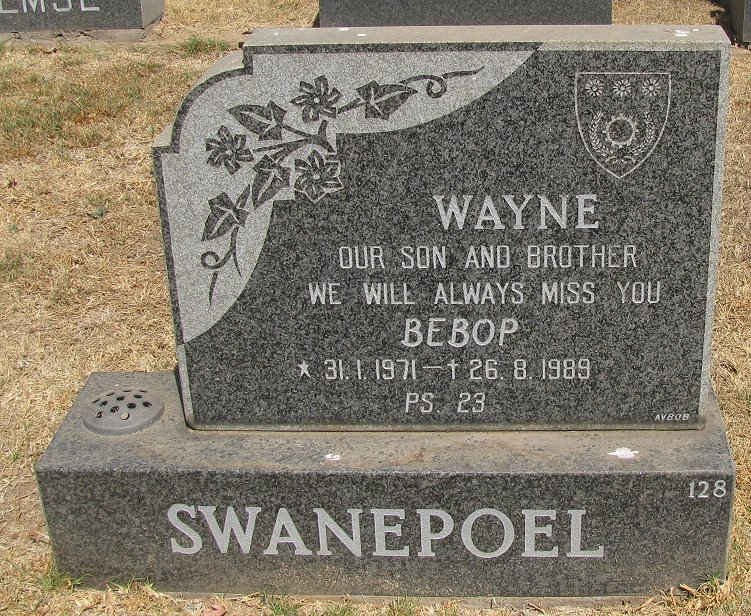 SWANEPOEL Wayne 1971-1989