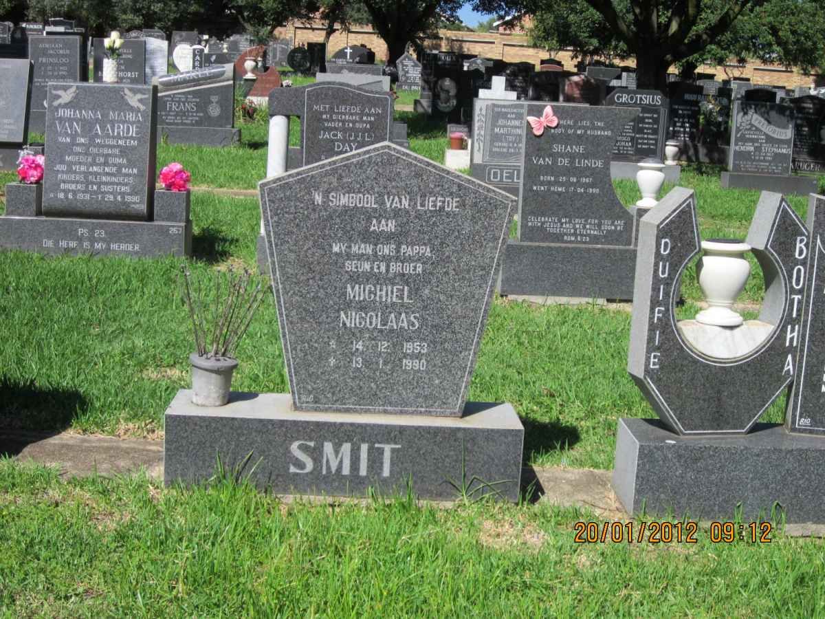 SMIT Michiel Nicolaas 1953-1990