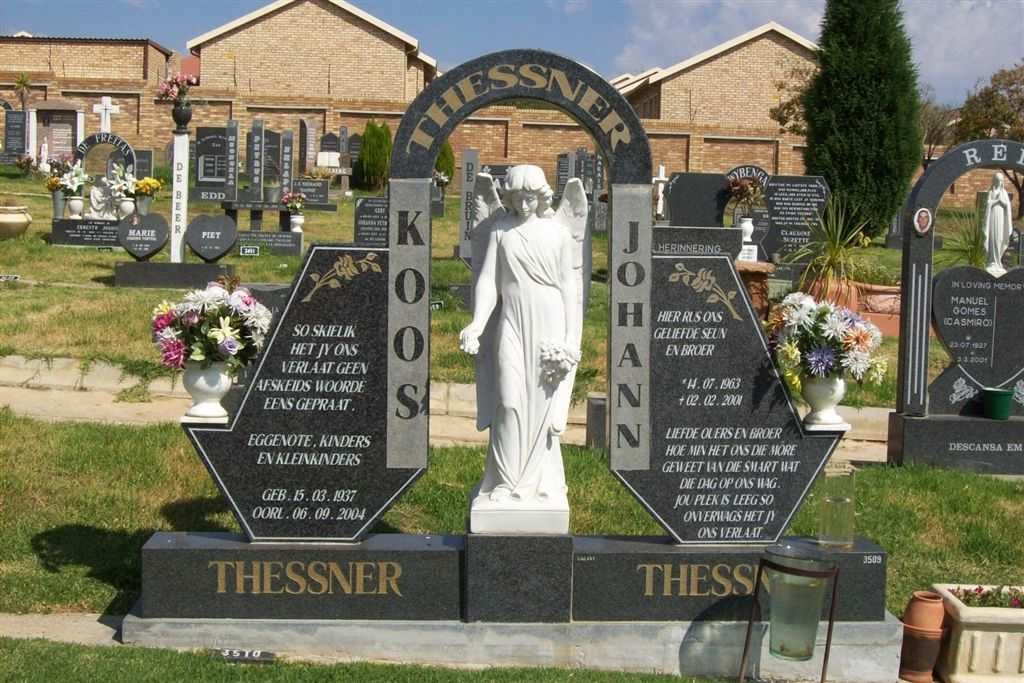 THESSNER Koos 1937-2004 :: THESSNER Johan 1963-2001