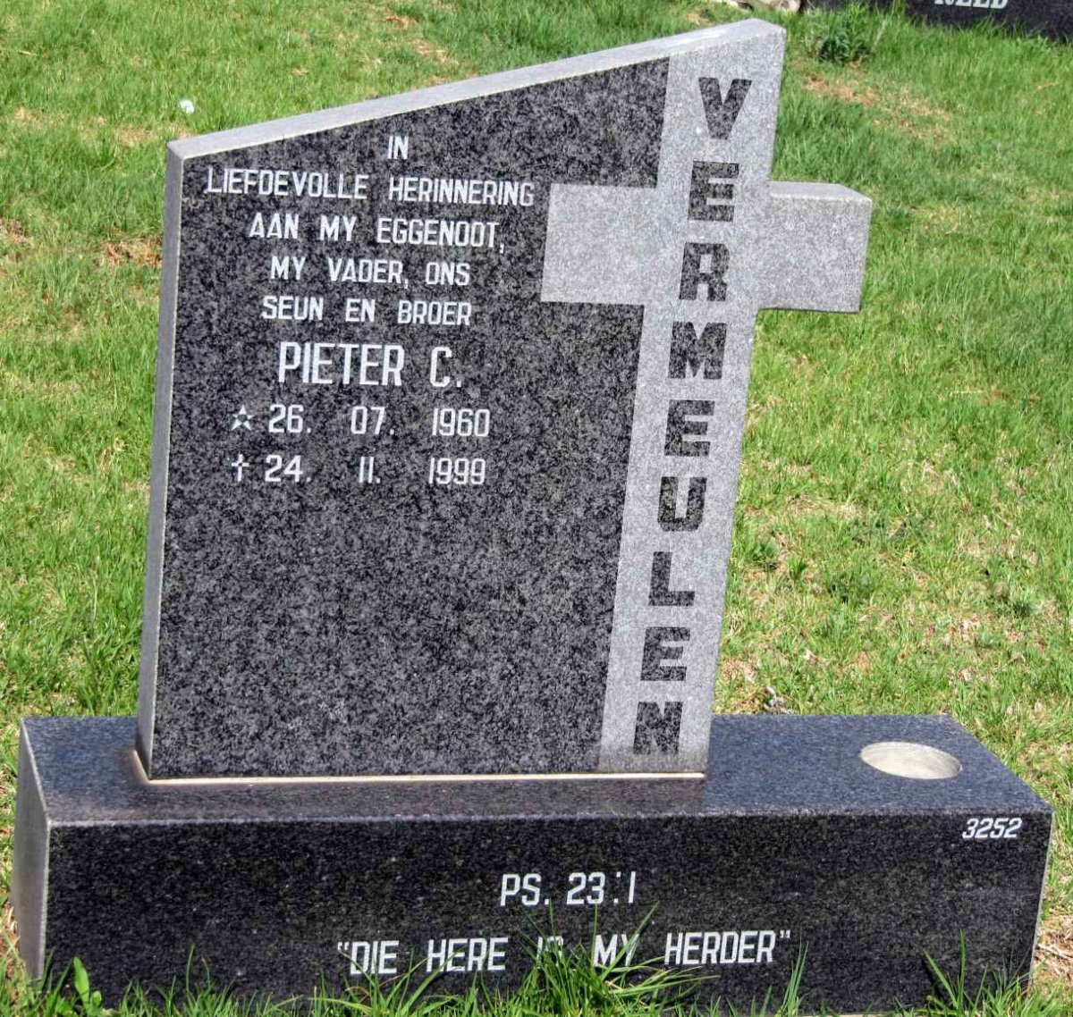 VERMEULEN Pieter C. 1960-1999