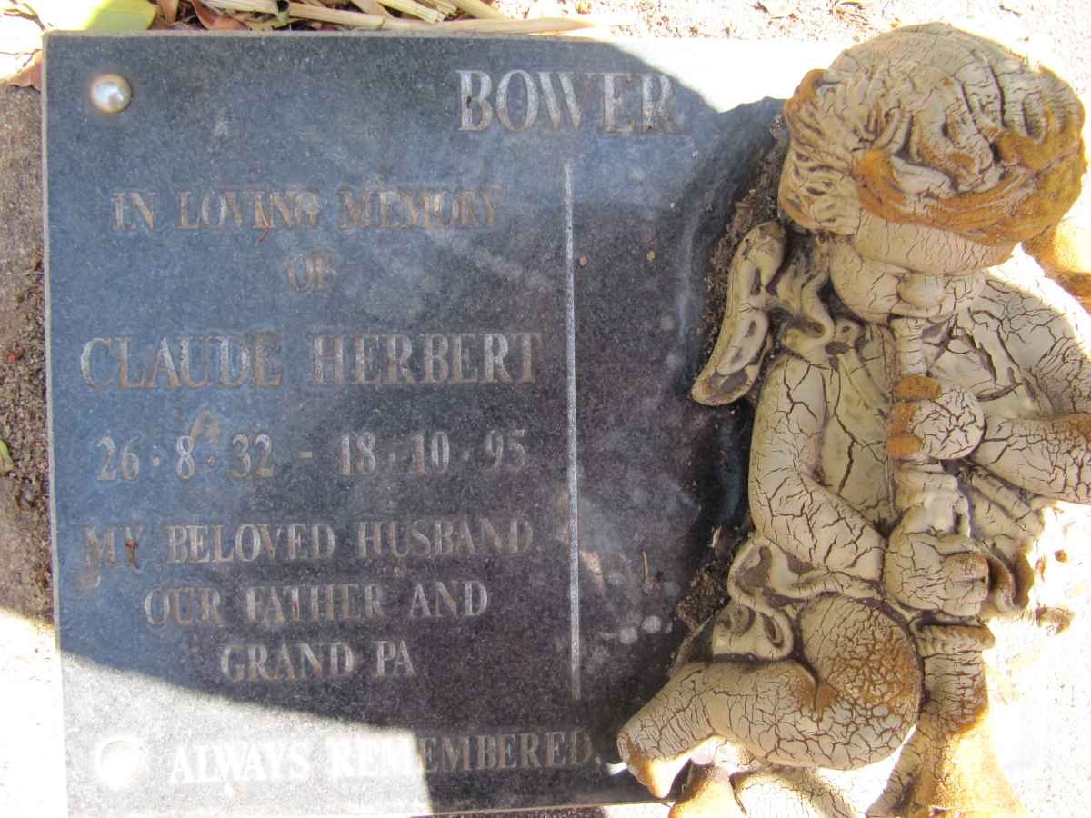 BOWER Claude Herbert 1932-1995