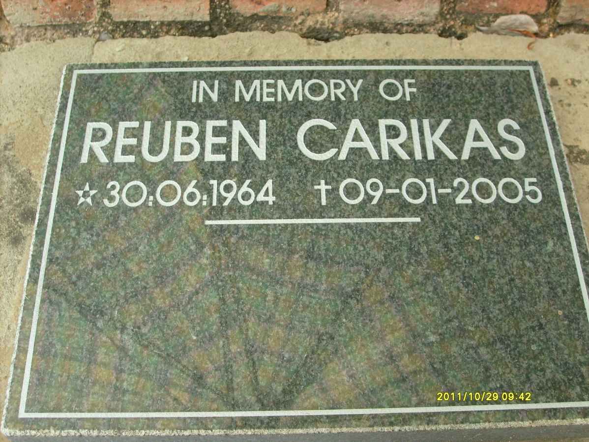 CARIKAS Reuben 1964-2005