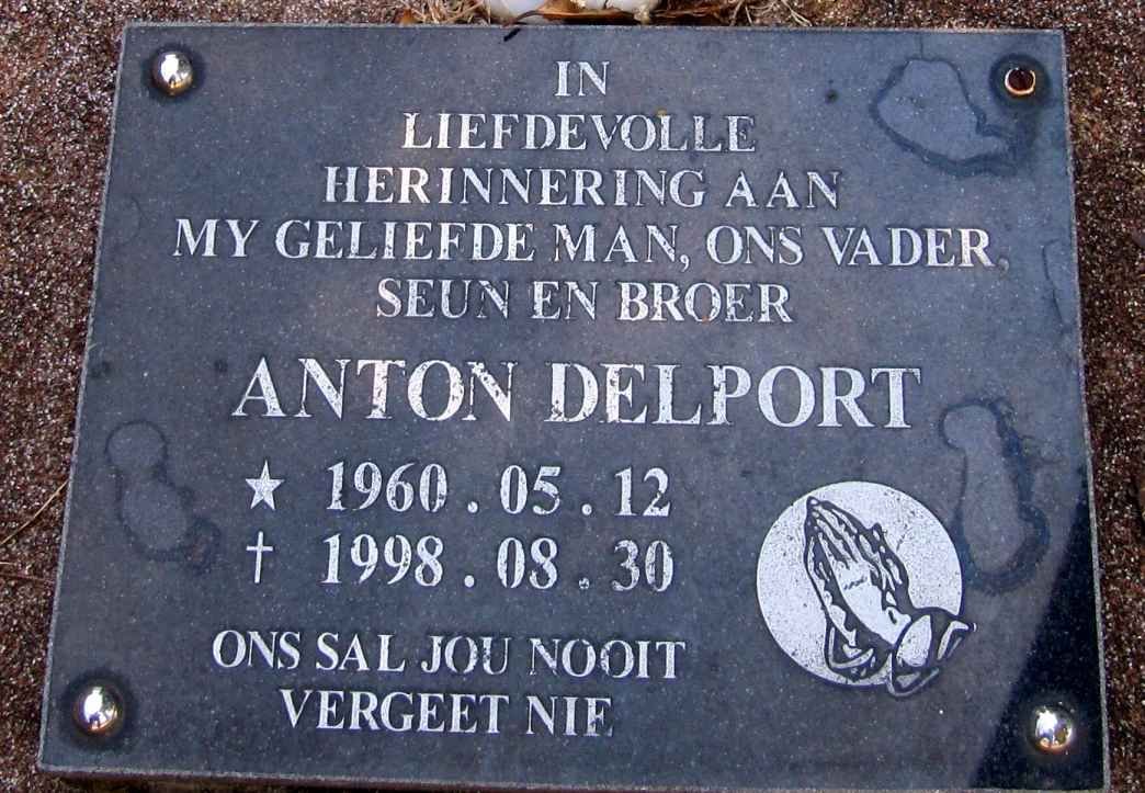 DELPORT Anton 1960-1998