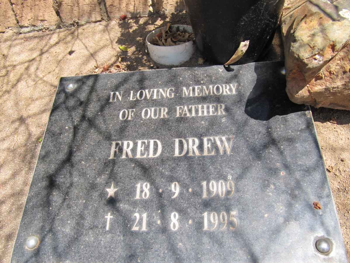 DREW Fred 1909-1995