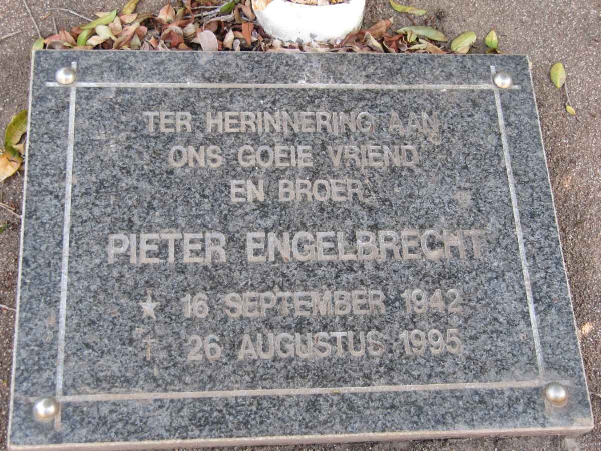 ENGELBRECHT Pieter 1942-1995