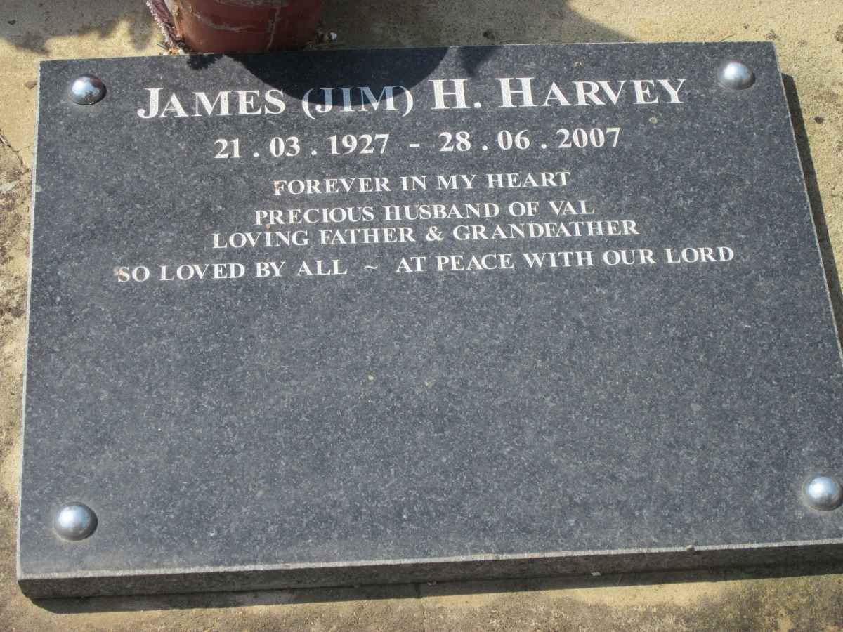 HARVEY James H. 1927-2007